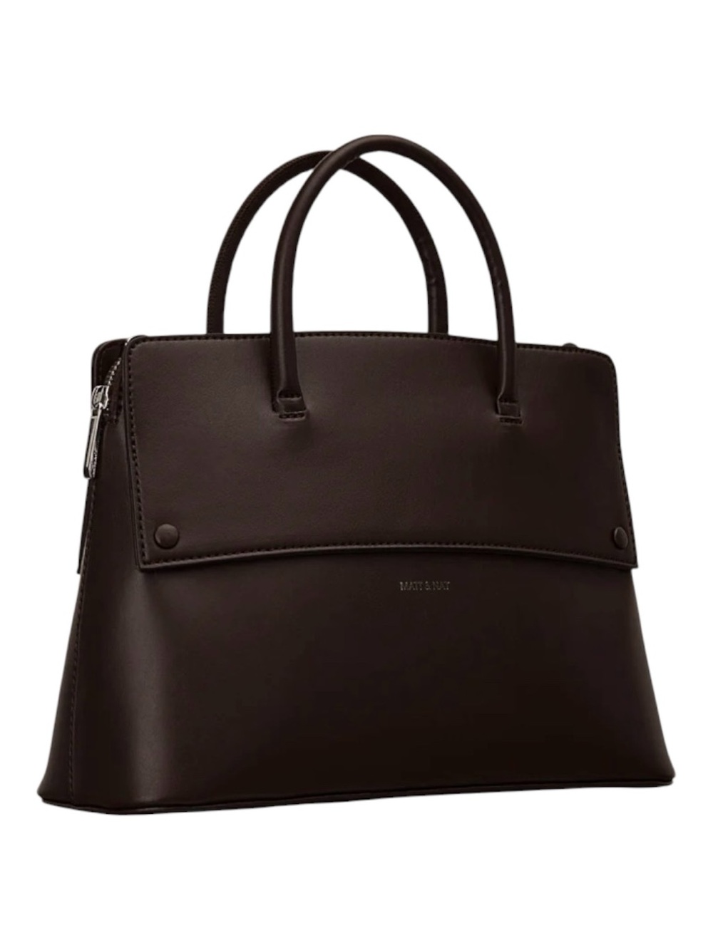 Matt & Nat Silva Vegan Satchel - UPPEAL™
Chocolate Brown Vegan Leather 🤎 - Picture 2 of 4